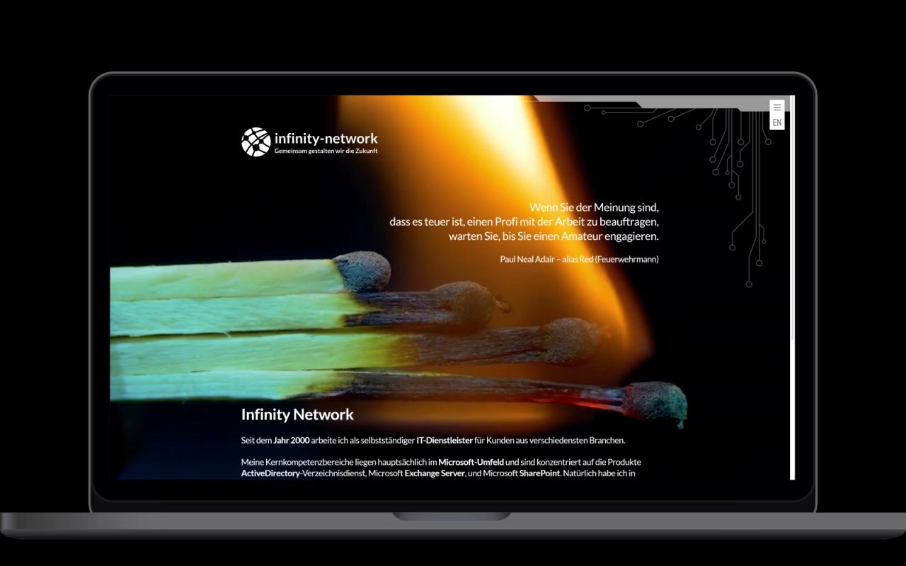 Referenz Infinity Network