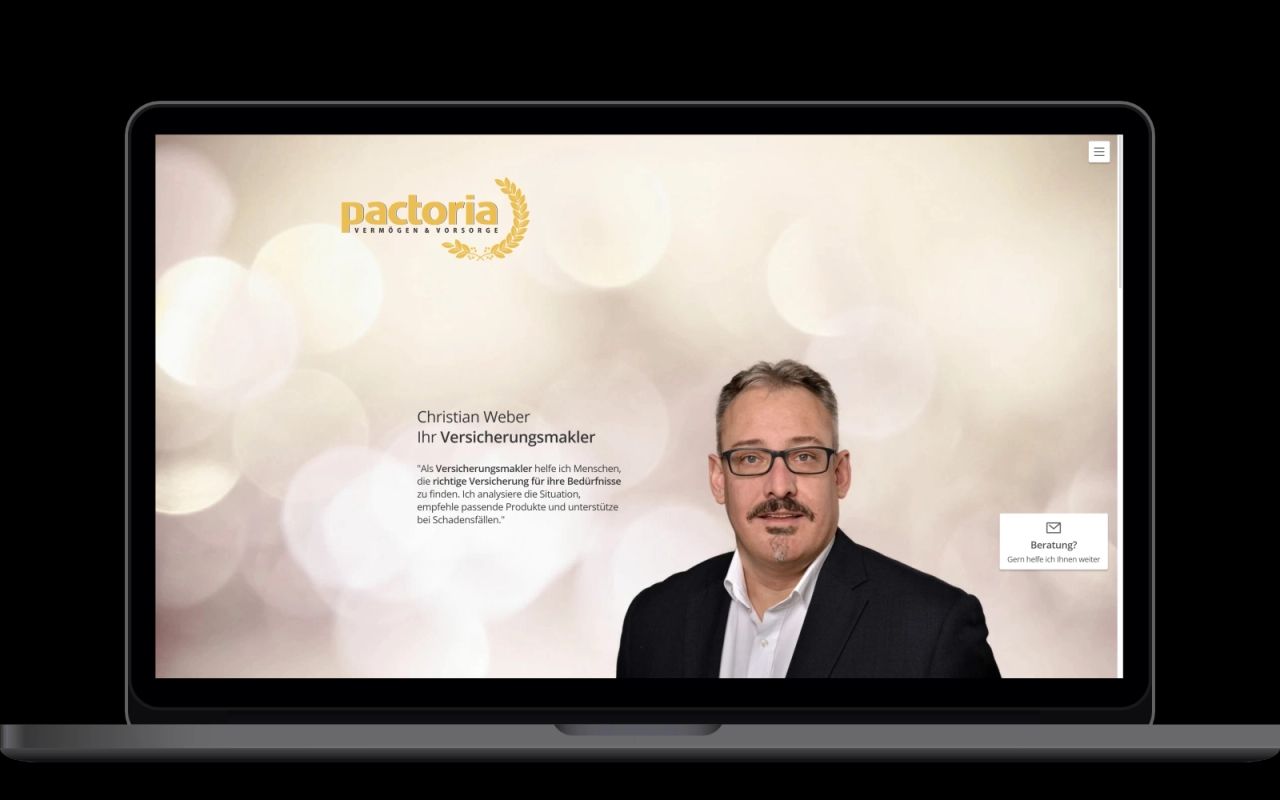 Referenz Pactoria Vermögen & Vorsorge UG