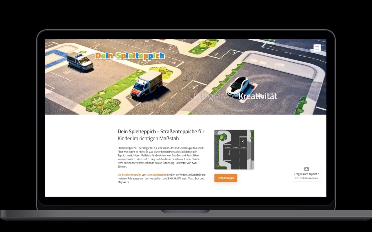 dein-spielteppich.de Referenz-Onlineshop dein-spielteppich.de