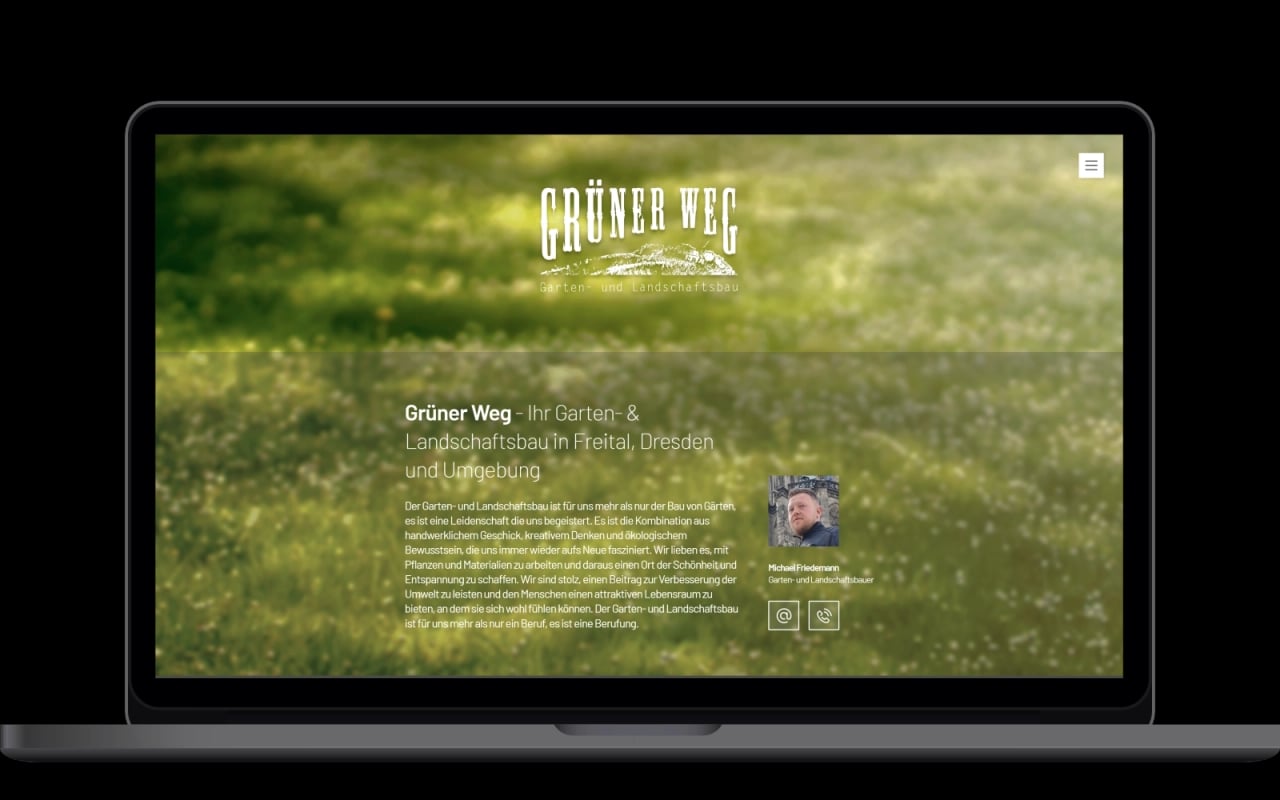 gruenerweg.de Website Referenz gruenerweg.de