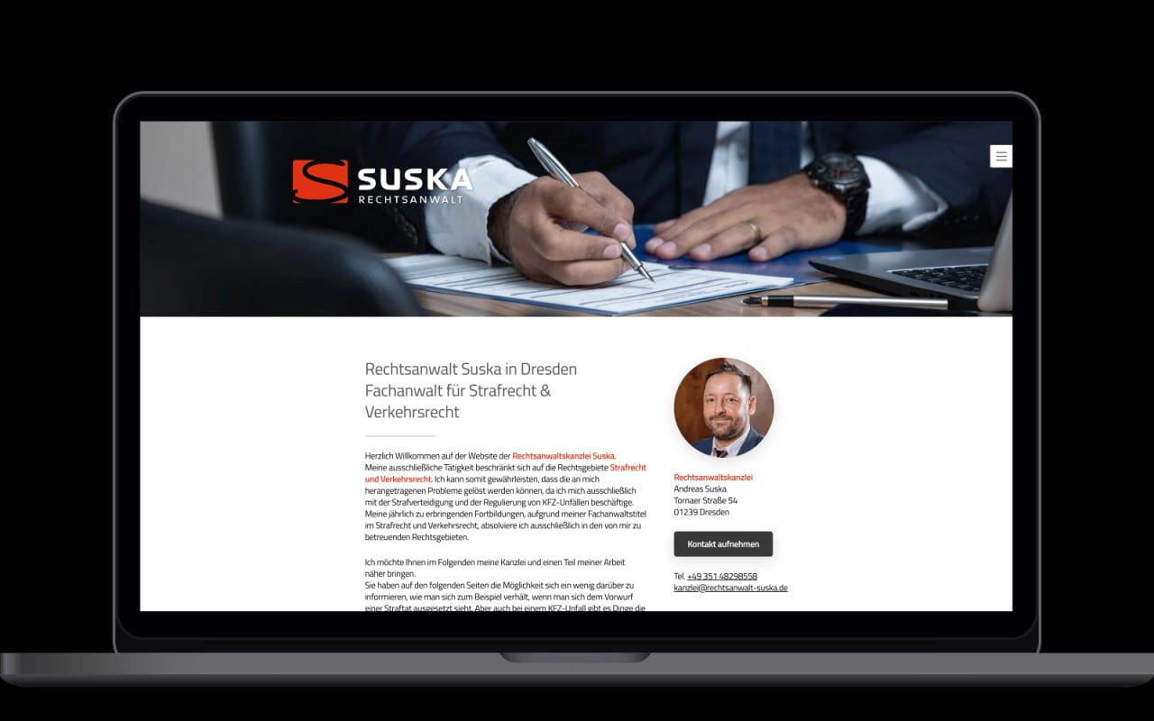 rechtsanwalt-suska.de Website Referenz rechtsanwalt-suska.de