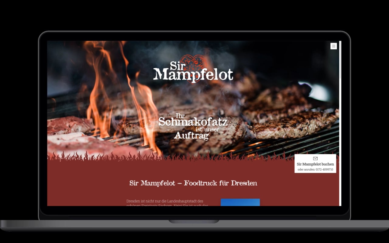 sir-mampfelot.de Website Referenz sir-mampfelot.de